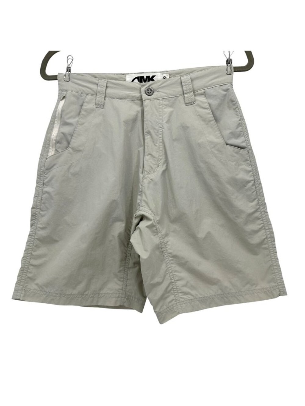 Mountain Khakis Womens 28x9 Shorts Lightweight Light Gray Pockets Outdoor Hiking